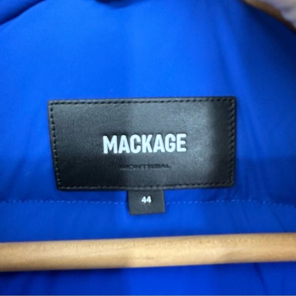 MACKAGE FISHER stretch light down vest with stand collar SIZE 44 XXL - Picture 6 of 11